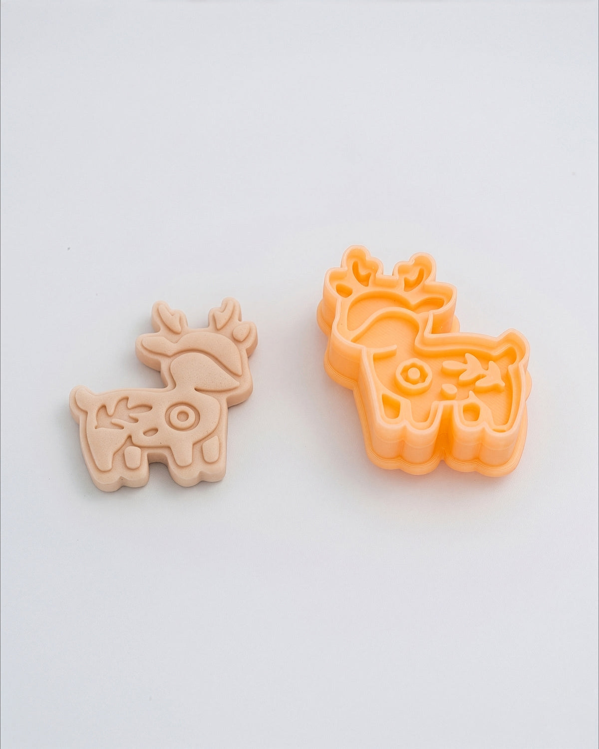Woodland Animal Folk Imprint Clay Cutter Set – Process