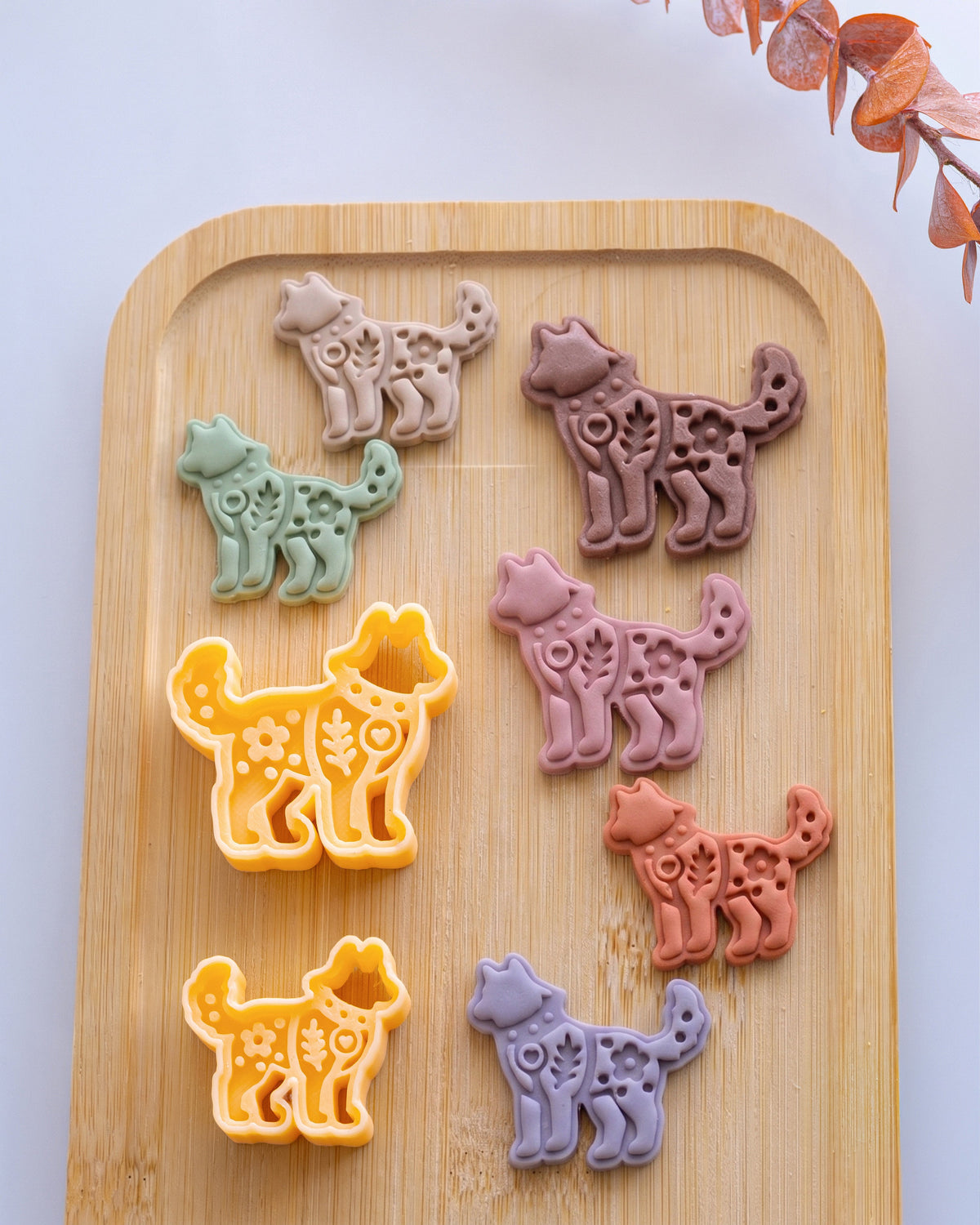 Scandi Folk Wolf Imprint Clay Cutter – Collection