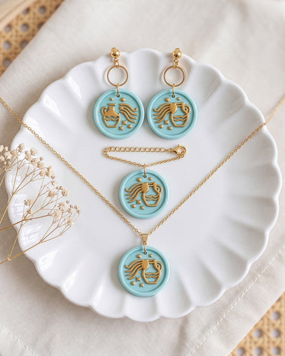 Aquarius Zodiac Imprint Clay Cutter – Collection