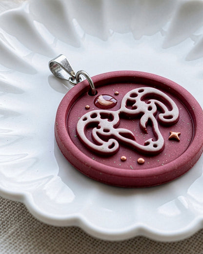 Aries Zodiac Imprint Clay Cutter – Detail