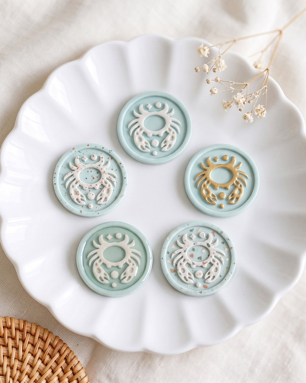 Cancer Zodiac Imprint Clay Cutter – Creative Variations
