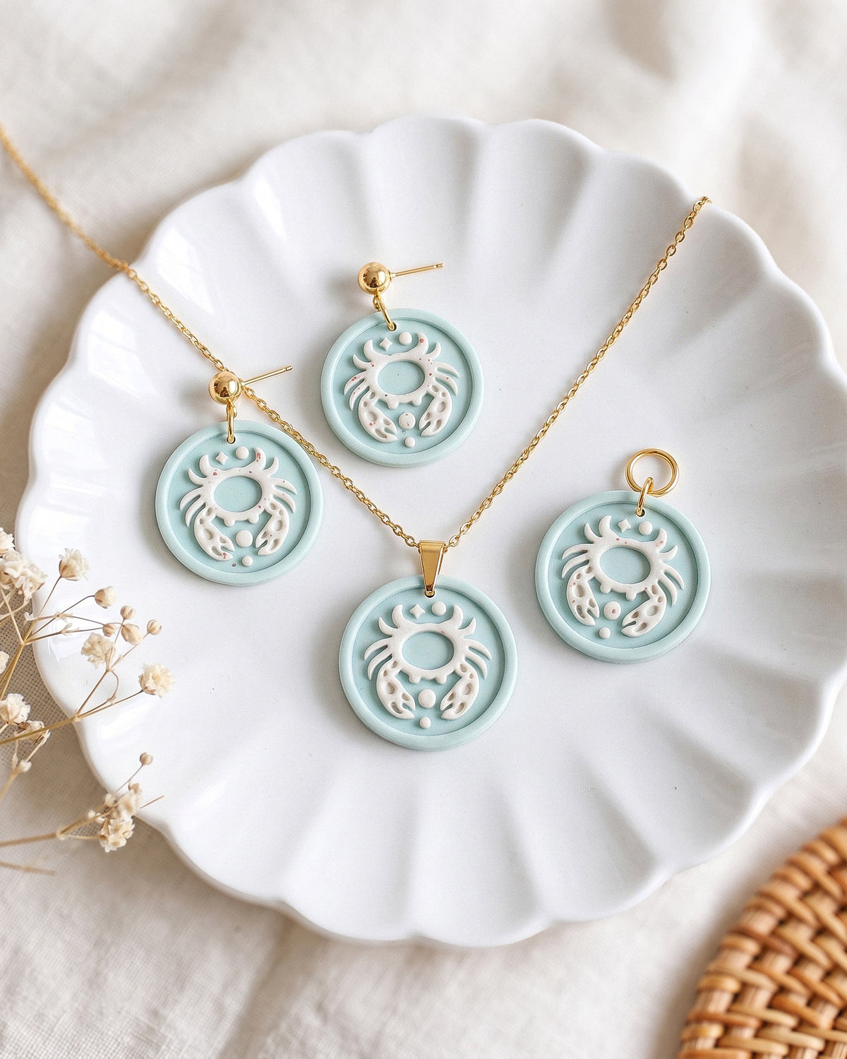 Cancer Zodiac Imprint Clay Cutter – Collection