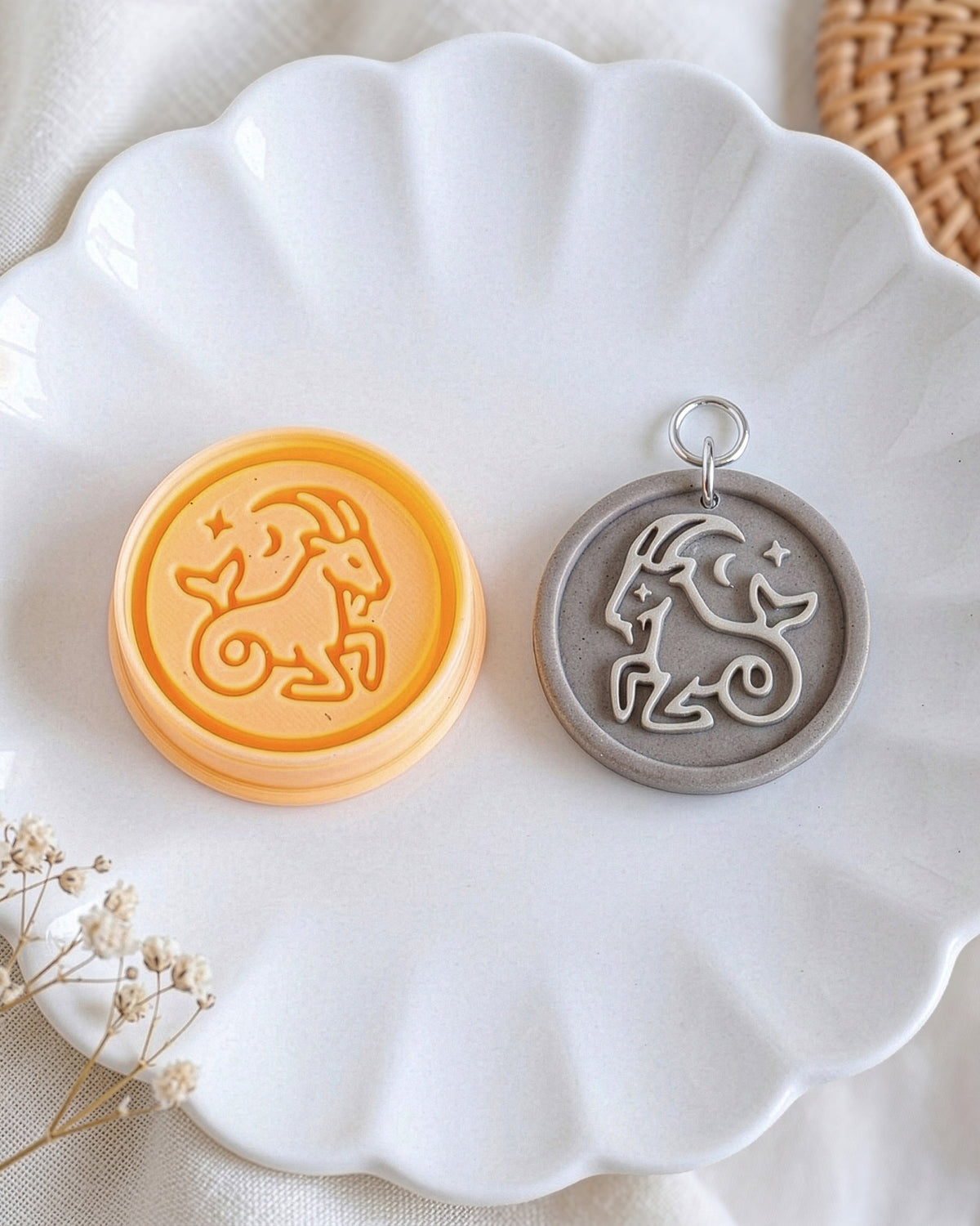 Capricorn Zodiac Imprint Clay Cutter – Hero