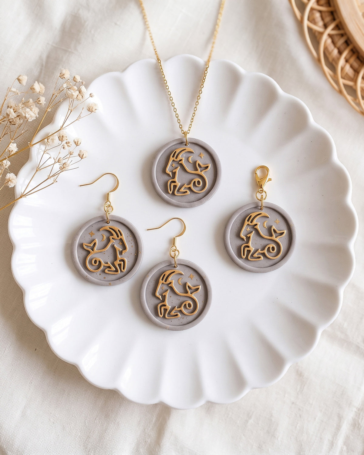 Capricorn Zodiac Imprint Clay Cutter – Collection