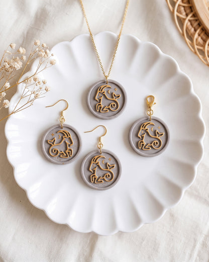 Capricorn Zodiac Imprint Clay Cutter – Collection