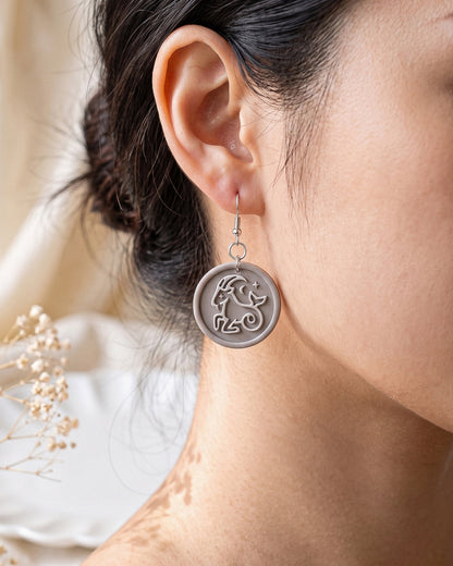 Capricorn Zodiac Imprint Clay Cutter – Wear Shot