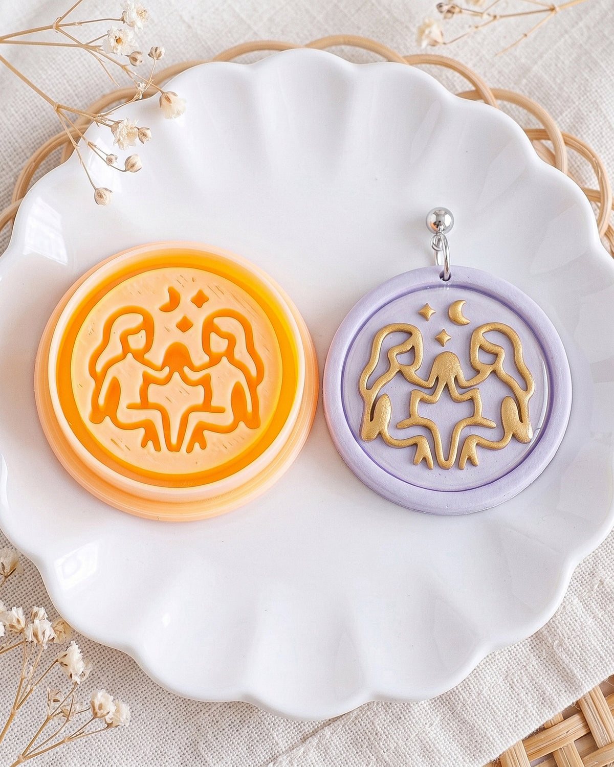 Gemini Zodiac Imprint Clay Cutter – Hero