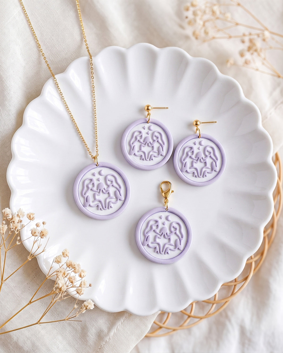 Gemini Zodiac Imprint Clay Cutter – Collection