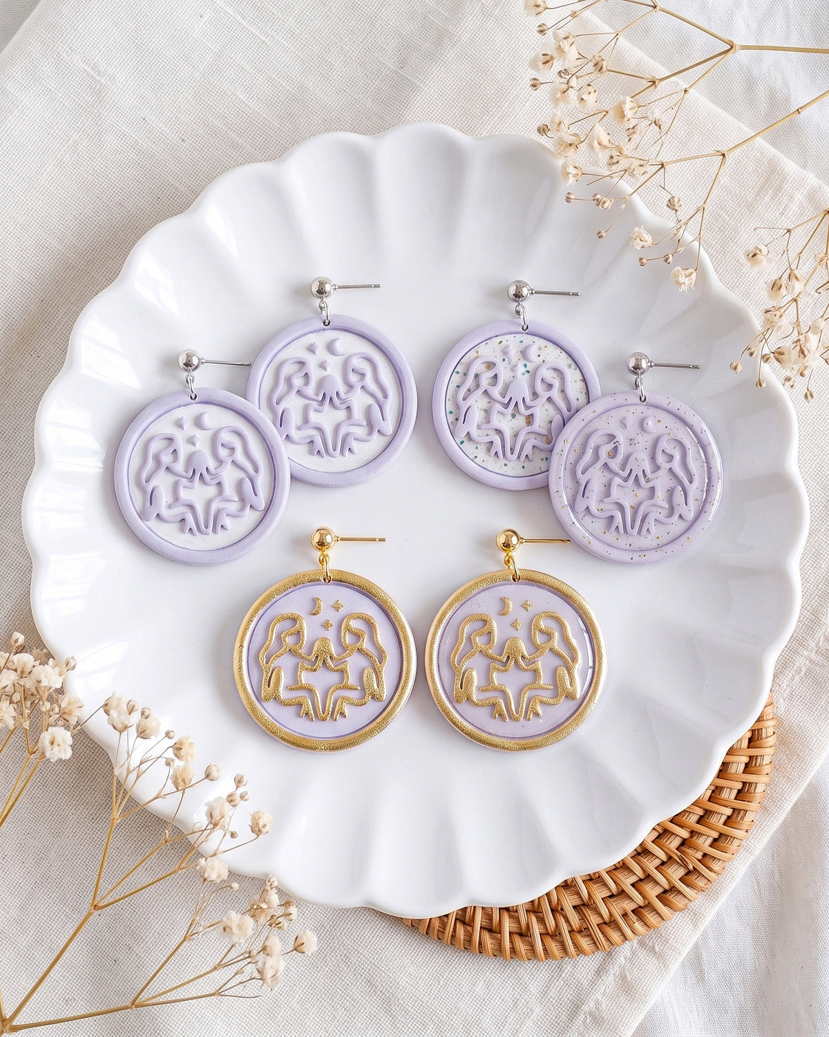 Gemini Zodiac Imprint Clay Cutter – Creative Variations