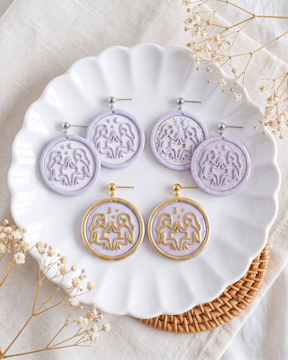 Gemini Zodiac Imprint Clay Cutter – Creative Variations