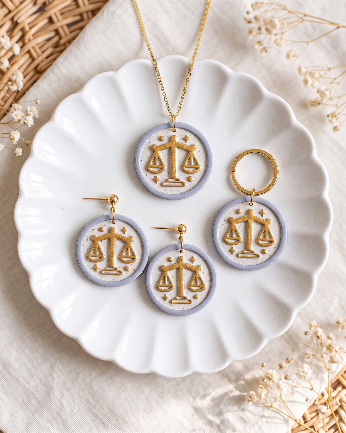 Libra Zodiac Imprint Clay Cutter – Collection