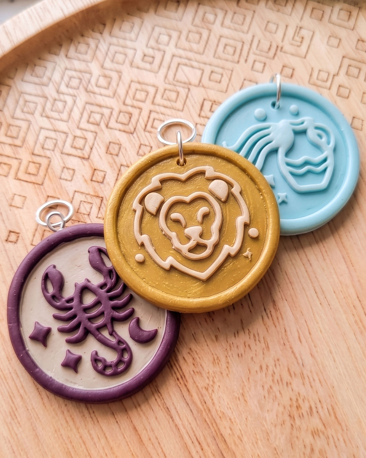 Zodiac Imprint Clay Cutter Set – Detail