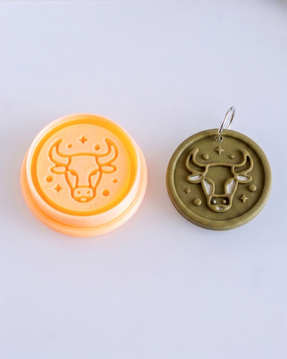 Zodiac Imprint Clay Cutter Set – Taurus