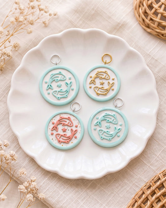 Pisces Zodiac Imprint Clay Cutter – Creative Variations