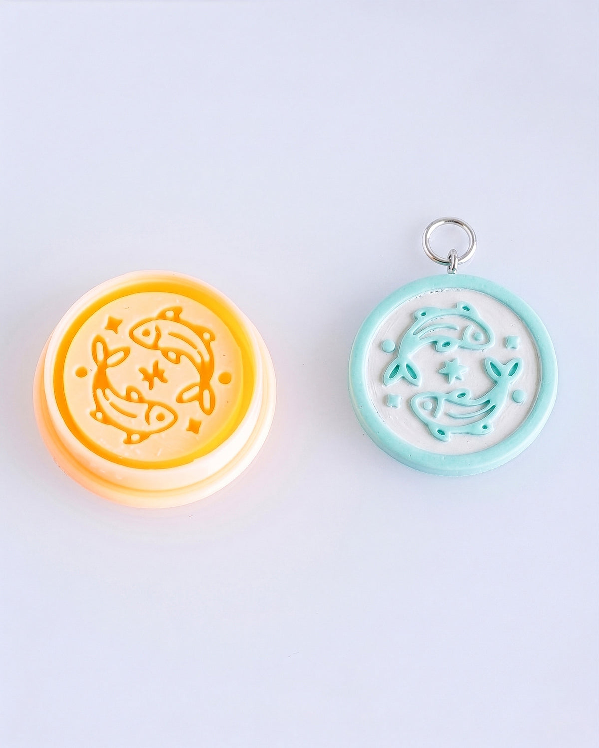Pisces Zodiac Imprint Clay Cutter – Process