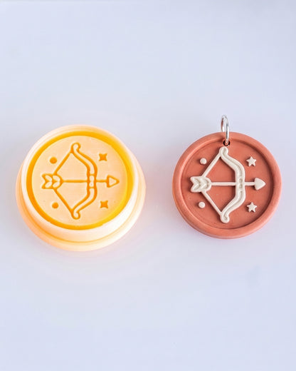 Sagittarius Zodiac Imprint Clay Cutter – Process