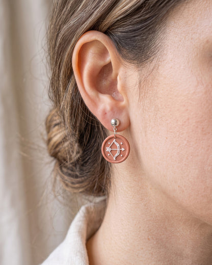 Sagittarius Zodiac Imprint Clay Cutter – Wear Shot