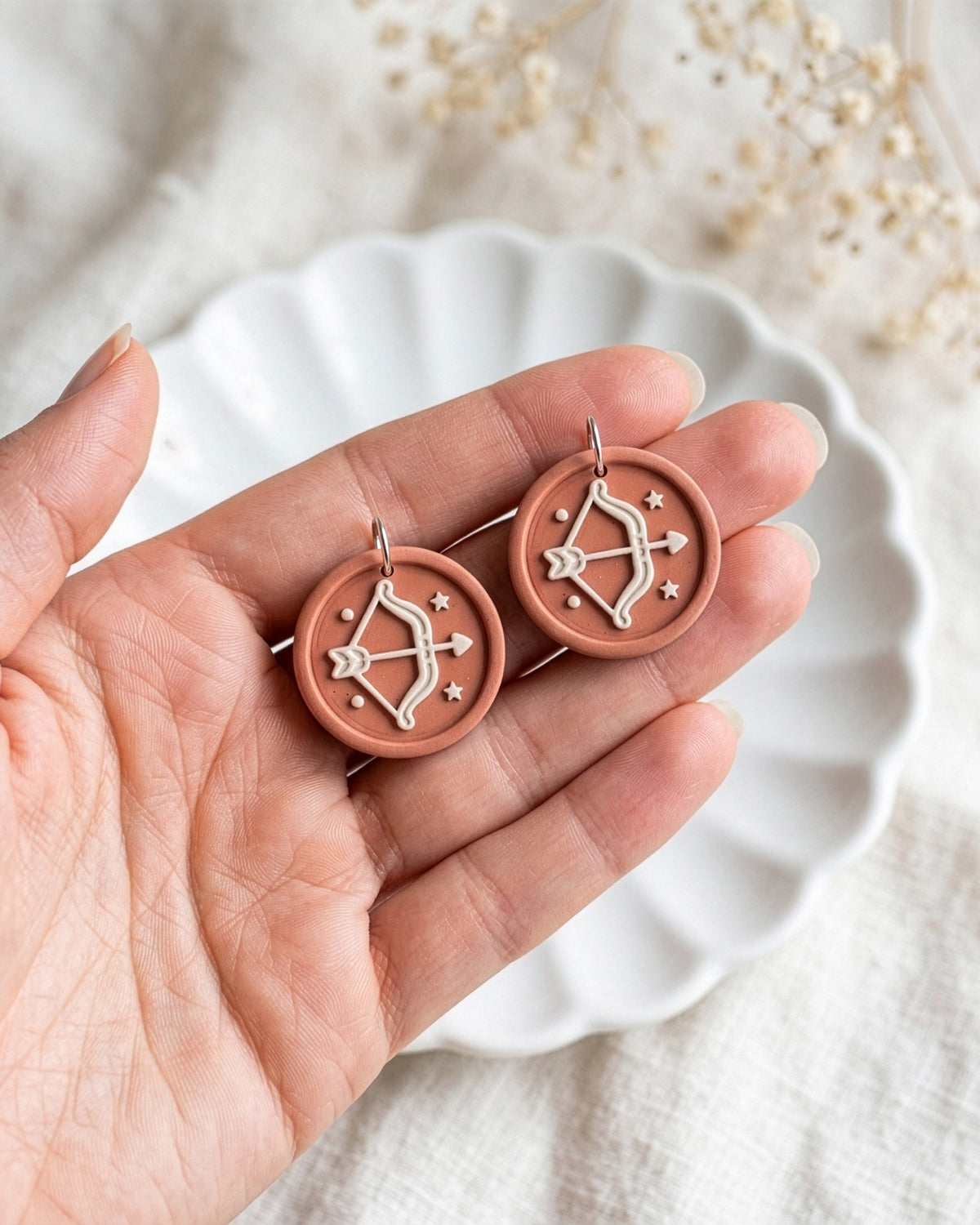 Sagittarius Zodiac Imprint Clay Cutter – Hand Scale