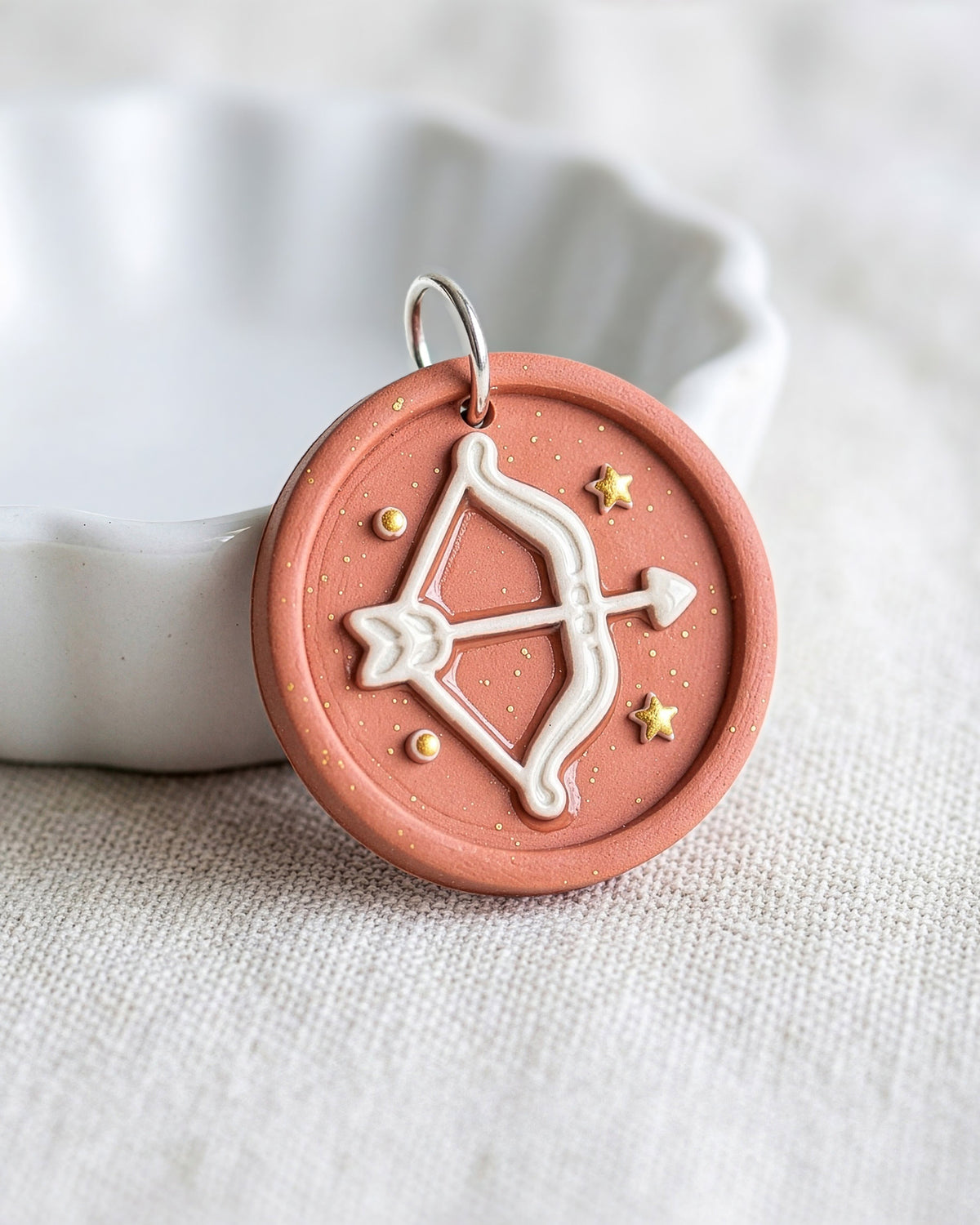 Sagittarius Zodiac Imprint Clay Cutter – Detail
