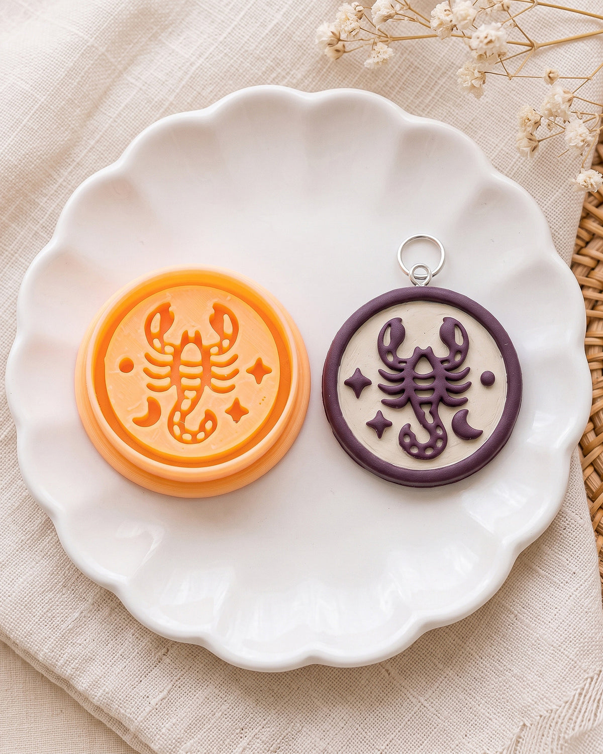 Scorpio Zodiac Imprint Clay Cutter – Hero