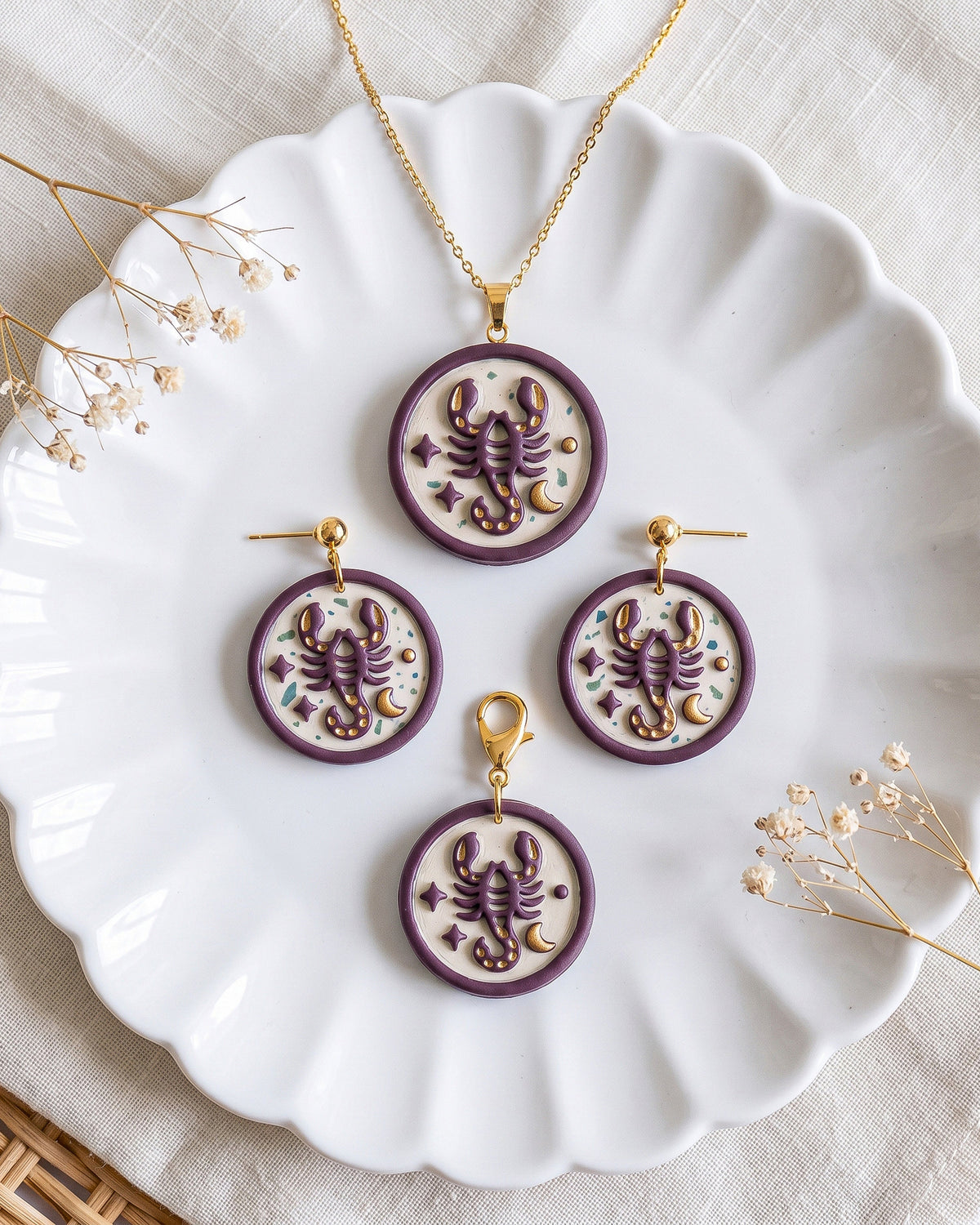 Scorpio Zodiac Imprint Clay Cutter – Collection