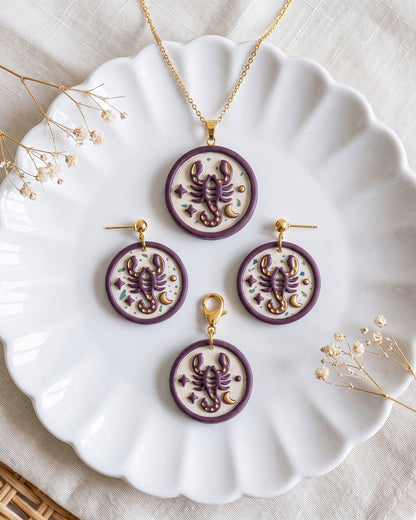 Scorpio Zodiac Imprint Clay Cutter – Collection