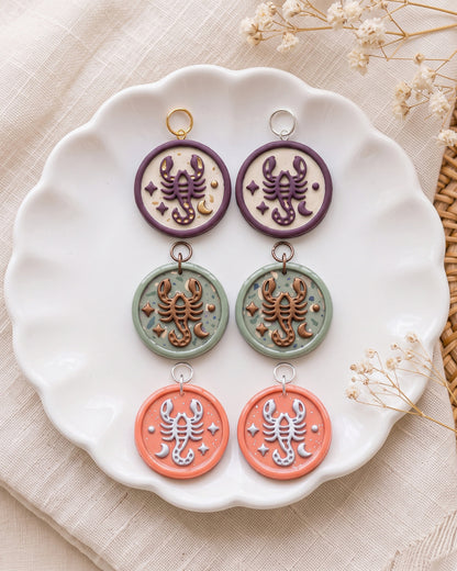 Scorpio Zodiac Imprint Clay Cutter – Creative Variations
