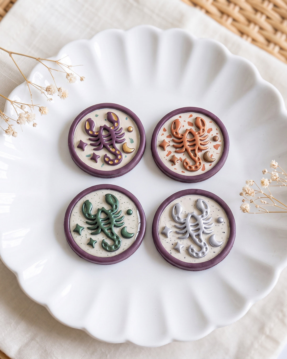 Scorpio Zodiac Imprint Clay Cutter – Creative Variations