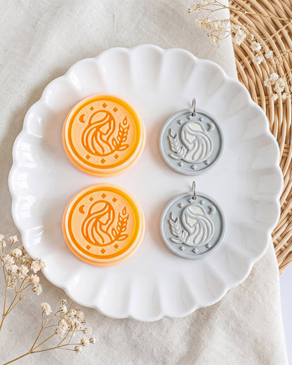 Virgo Zodiac Imprint Clay Cutter – Process