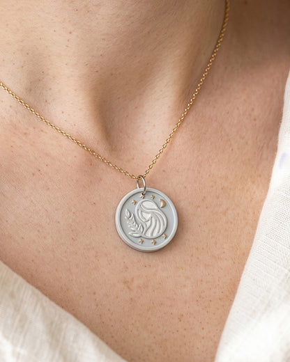 Virgo Zodiac Imprint Clay Cutter – Wear Shot